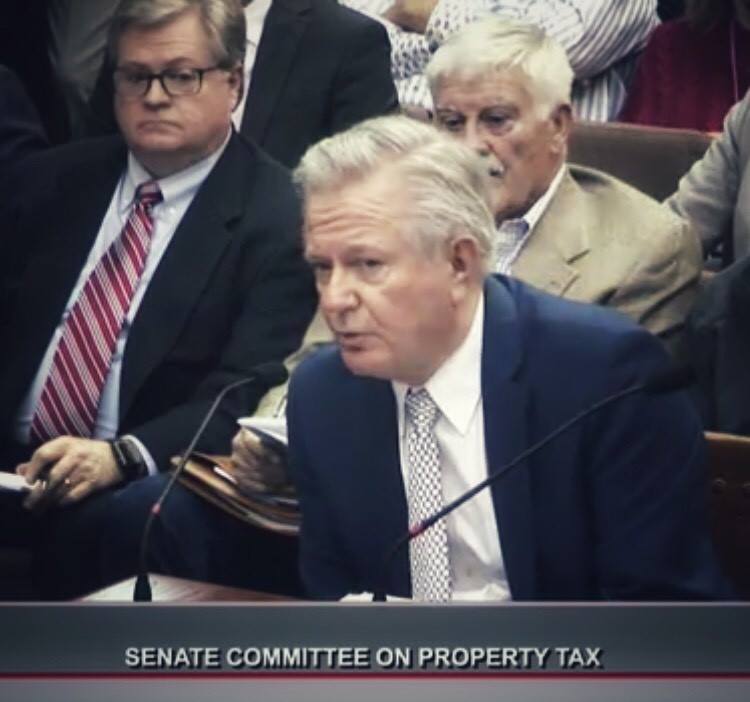 Paul Pennington Addressing the Senate Committee on Property Tax